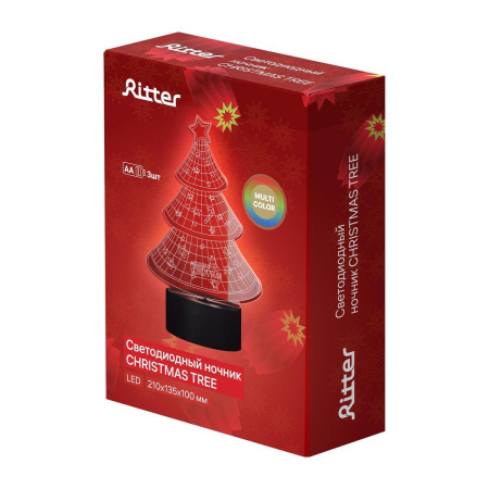 Ночники — Светильник-ночник Ritter Christmas Tree 29256 2 купить в  Ночники — Светильник-ночник Ritter Christmas Tree 29256 2 купить в