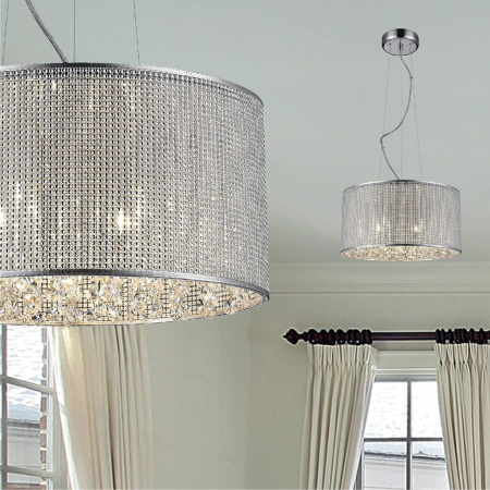 Люстры подвесные — Подвесная люстра Zumaline Blink P0173-07W-F4B3 купить в 