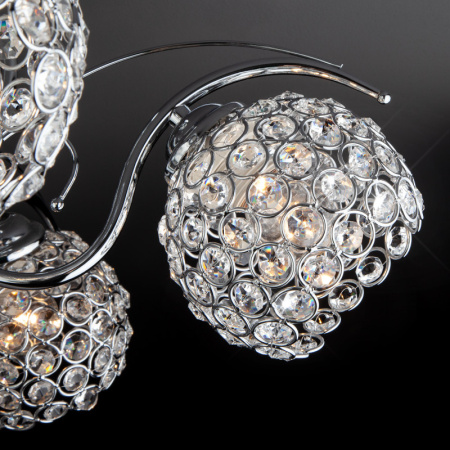 Люстры на штанге — Люстра на штанге Eurosvet 7777/5 хром купить в 