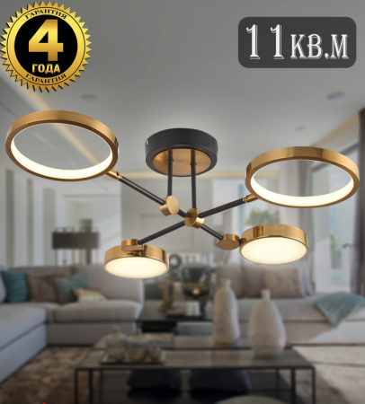 Люстры на штанге — Люстра на штанге Natali Kovaltseva LED LAMPS 81102/4C BRASS BLACK купить в  Люстры на штанге — Люстра на штанге Natali Kovaltseva LED LAMPS 81102/4C BRASS BLACK купить в