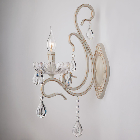 Настенные бра — Бра Eurosvet 12205/1 белый Strotskis купить в 