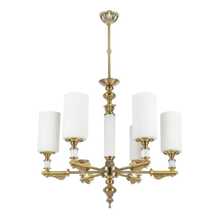 Люстры на штанге — Подвесная люстра Milosh Tendence 0811CL-6AB купить в 