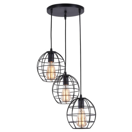 Люстры подвесные — Подвесная люстра IMEX MD.1703-3-P BK купить в  Люстры подвесные — Подвесная люстра IMEX MD.1703-3-P BK купить в