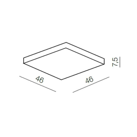 Накладные светильники — Накладной светильник Azzardo Piso 46 AZ0569 купить в 