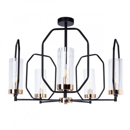 Люстры на штанге — Люстра на штанге ARTE Lamp A7004PL-5BK купить в  Люстры на штанге — Люстра на штанге ARTE Lamp A7004PL-5BK купить в
