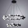 Люстры каскадные — Каскадная люстра ARTE Lamp A3619SP-48BK купить в  Люстры каскадные — Каскадная люстра ARTE Lamp A3619SP-48BK купить в