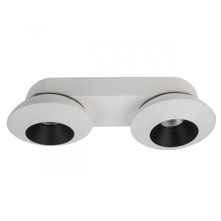 Накладные точечные светильники — Накладной светильник LeDron KRIS SLIM 2 White/Black купить в  Накладные точечные светильники — Накладной светильник LeDron KRIS SLIM 2 White/Black купить в