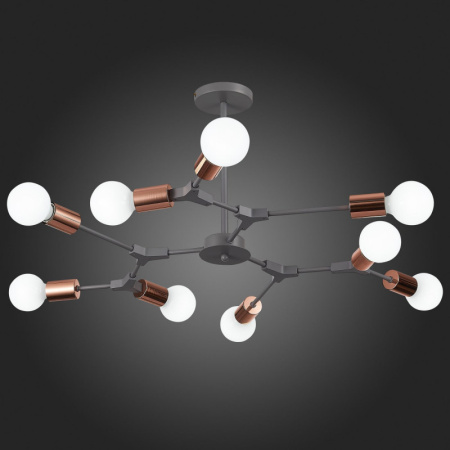 Люстры на штанге — Люстра на штанге Evoluce SLE106403-09 купить в 