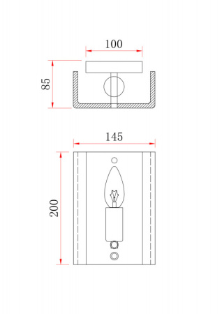 Настенные бра — Бра Freya FR5190WL-01BS2 купить в 