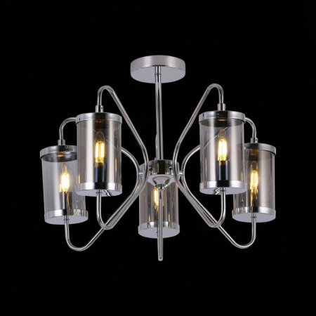 Люстры на штанге — Люстра на штанге Evoluce SLE102302-05 купить в 