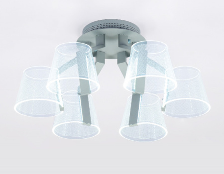 Люстры накладные — Накладная люстра Ambrella Light AK4022 купить в  Люстры накладные — Накладная люстра Ambrella Light AK4022 купить в