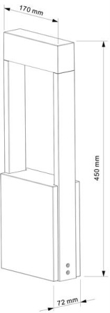 Свет для улицы — Уличный светодиодный светильник Deko-Light Chertan 733043 купить в  Свет для улицы — Уличный светодиодный светильник Deko-Light Chertan 733043 купить в
