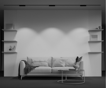 Трековые светильники — Светильник на шине Maytoni Technical TR082-1-12W4K-M-B купить в 