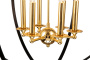 Люстры подвесные — Подвесная люстра iLamp Element 9977-800 GoldBlack купить в  Люстры подвесные — Подвесная люстра iLamp Element 9977-800 GoldBlack купить в