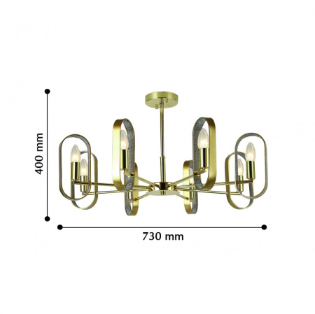 Люстры на штанге — Люстра на штанге F-Promo 2483-8P купить в 