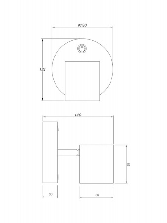 Споты — Спот Freya FR10006CW-L6W купить в 