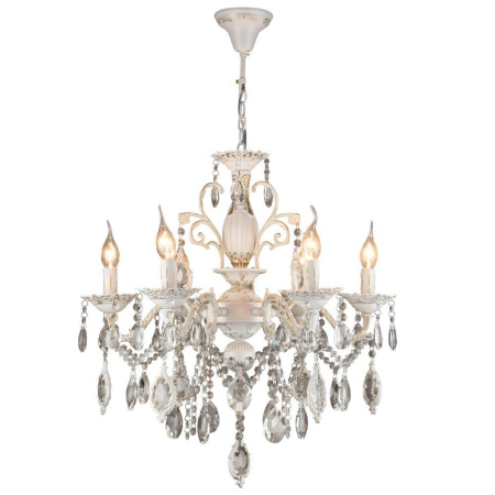 Люстры подвесные — Подвесная люстра Seven Fires Kalazetta WD3538/6H-WT-CL купить в 