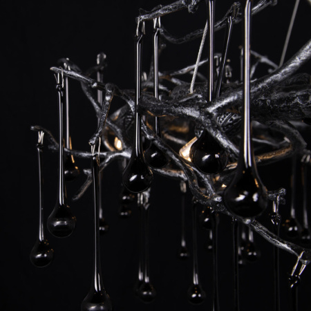 Люстры подвесные — Подвесная люстра LOFT IT 10068/1000 BK купить в 