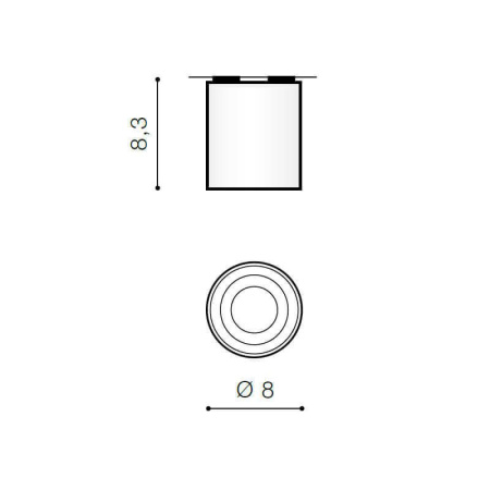 Накладные светильники — Накладной светильник Azzardo Mini Bross AZ1756 купить в 