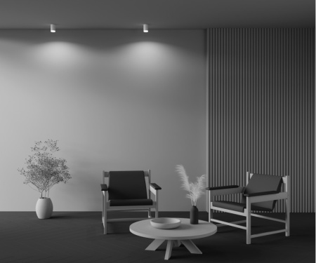 Накладные точечные светильники — Накладной светильник Maytoni Technical C008CW-01W купить в 