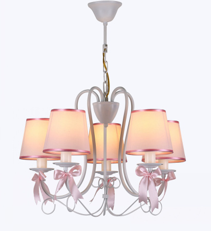 Люстры подвесные — 34826/5 белый купить в 