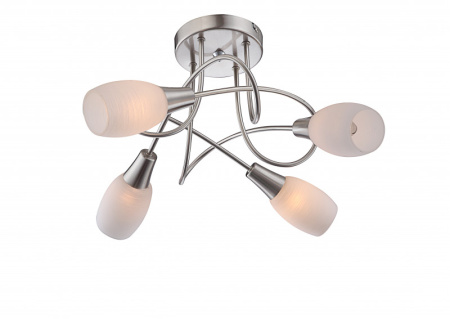 Люстры накладные — Накладная люстра Globo 54983-4D купить в 