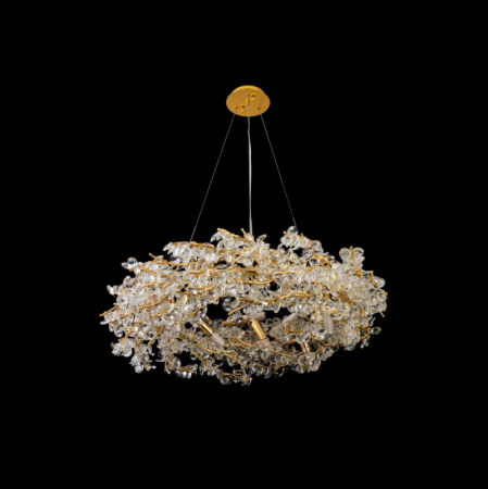 Люстры подвесные — Подвесная люстра iLamp 9065-D800 GD купить в 