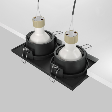 Влагозащищенные точечные светильники — Влагозащищенный светильник Maytoni Technical DL033-2-02B купить в 