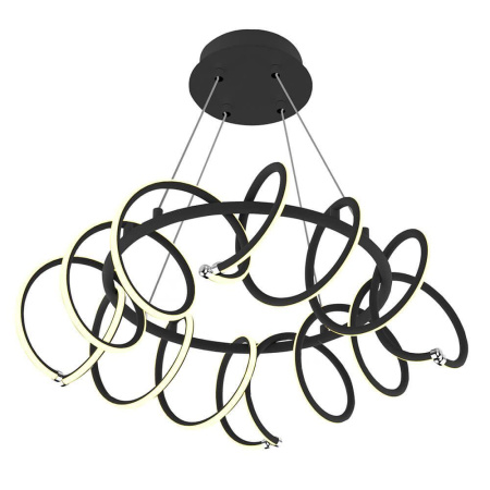 Люстры подвесные — Подвесная светодиодная люстра Zumaline Scroll L171122B купить в 