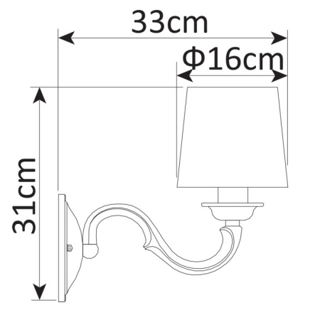 Настенные бра — Бра ARTE Lamp A9395AP-1WG купить в  Настенные бра — Бра ARTE Lamp A9395AP-1WG купить в