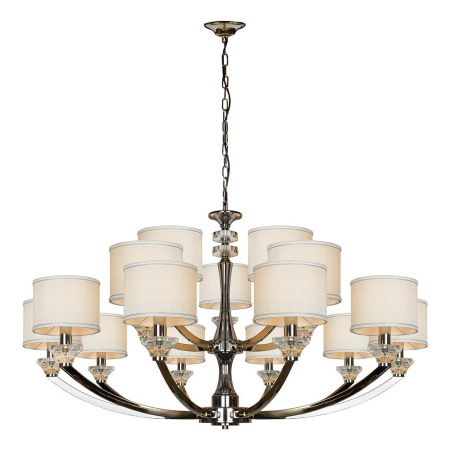 Потолочные люстры — Подвесная люстра iLamp Oxford 85175/10+5 CR купить в 