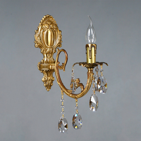 Настенные бра — Бра AMBIENTE by BRIZZI 8888/1 AB Tear drop купить в 