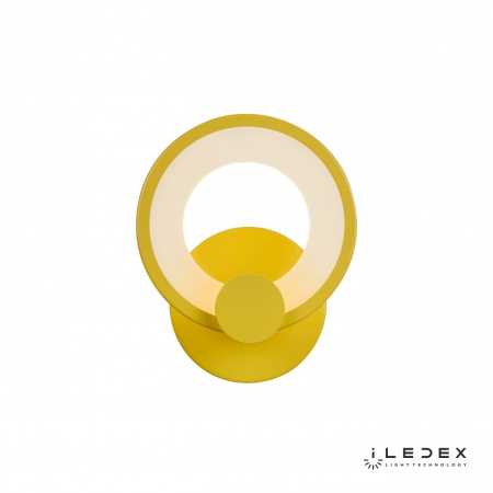 Настенные бра — Настенный светильник iLedex Ring A001/1 Yellow купить в  Настенные бра — Настенный светильник iLedex Ring A001/1 Yellow купить в