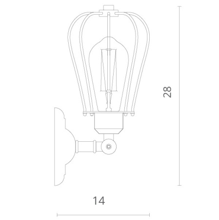 Настенные бра — Бра Divinare 2001/01 AP-1 купить в 