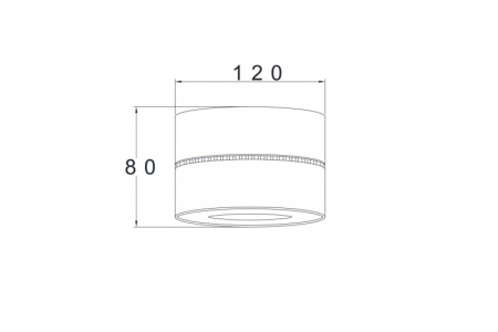 Накладные точечные светильники — Накладной светильник Donolux DL18958R25W1W купить в 