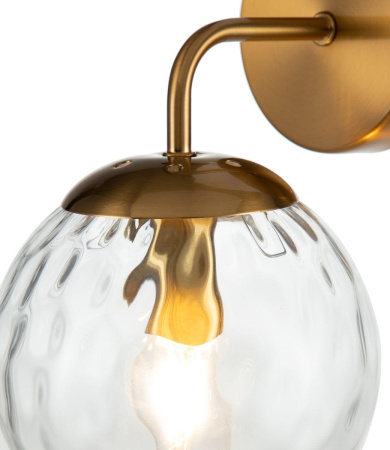 Потолочные светильники — Бра Indigo Cocoon 11008/1W Brass V000124 купить в 