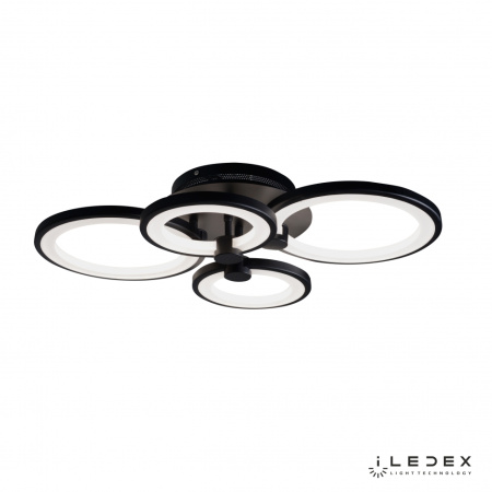 Свет для дома — Потолочная люстра iLedex Ring A001/4 BK купить в  Свет для дома — Потолочная люстра iLedex Ring A001/4 BK купить в
