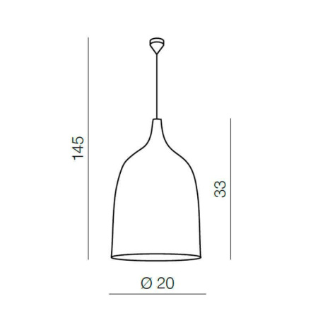 Подвесные светильники — Подвесной светильник Azzardo Fabio M AZ0300 купить в 