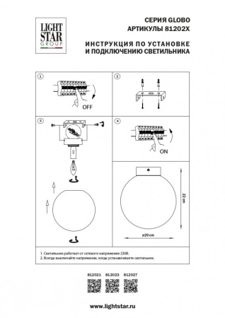 Накладные светильники — Накладной светильник Lightstar 812021 купить в  Накладные светильники — Накладной светильник Lightstar 812021 купить в