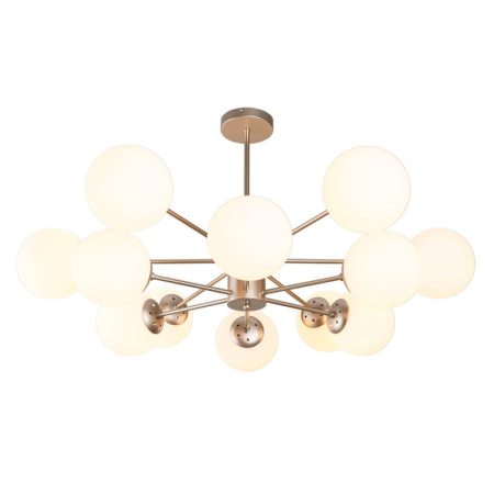 Люстры на штанге — Люстра на штанге Escada 2110/12P Nickel купить в 