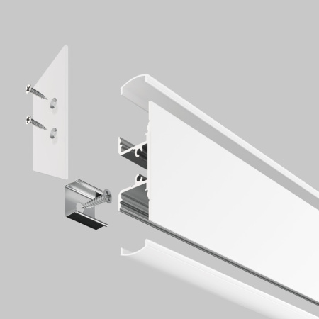 Профили для светодиодных лент — Профиль Maytoni Technical ALM-1848-W-2M купить в 