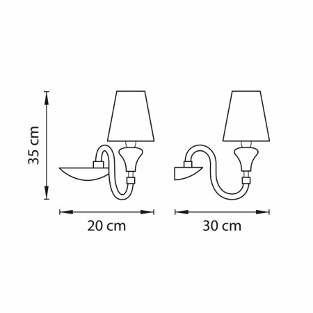 Настенные бра — Бра Lightstar 809616 купить в 