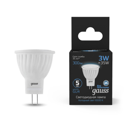 Светодиодные лампы — Светодиодная лампа Gauss 132517303 купить в 