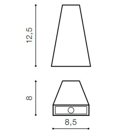 Настенные бра — Настенный светильник Azzardo Zita AZ0778 купить в 