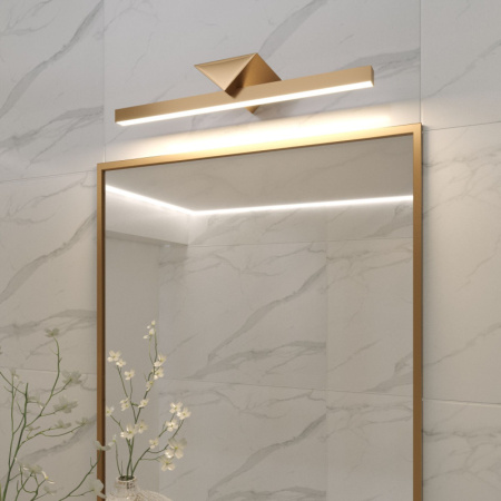 Настенные бра — Бра Elektrostandard Delta LED золото (40115/LED) купить в 