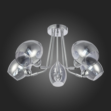 Люстры на штанге — Люстра на штанге Evoluce SLE102402-05 купить в 