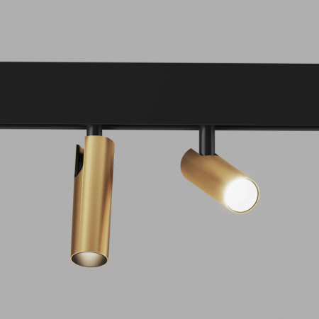 Трековые светильники — Светильник на шине Elektrostandard 85046/01 латунь купить в 