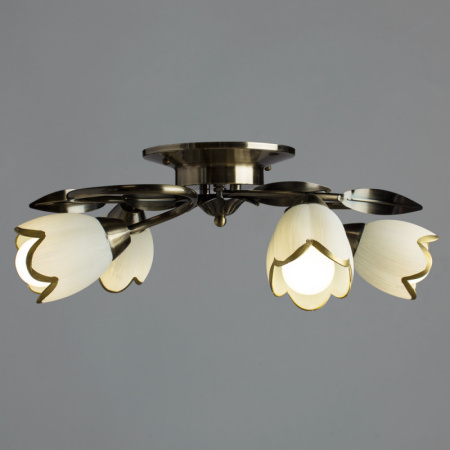 Люстры накладные — Накладная люстра ARTE Lamp A6061PL-4AB купить в  Люстры накладные — Накладная люстра ARTE Lamp A6061PL-4AB купить в