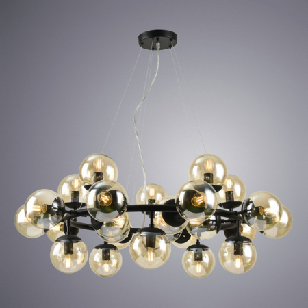 Люстры подвесные — Подвесная люстра ARTE Lamp A1664SP-25BK купить в 