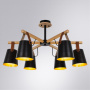 Люстры на штанге — Люстра на штанге ARTE Lamp A7032PL-6BK купить в  Люстры на штанге — Люстра на штанге ARTE Lamp A7032PL-6BK купить в